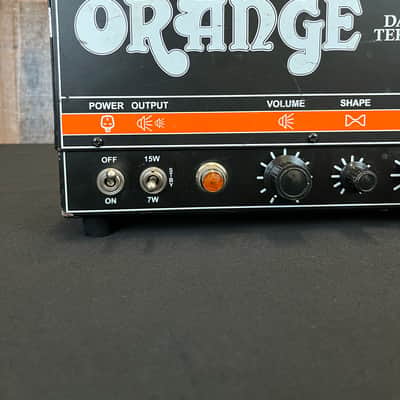 Orange Dark Terror DA15H Tube Amplifier 2018 - black image 22