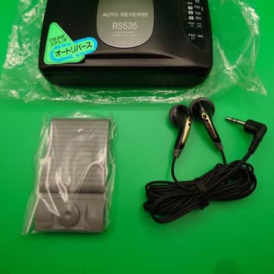 SERVICED NEW IN BOX AIWA STEREO RADIO CASSETTE PLAYER HS-RS535 WALKMAN image 8