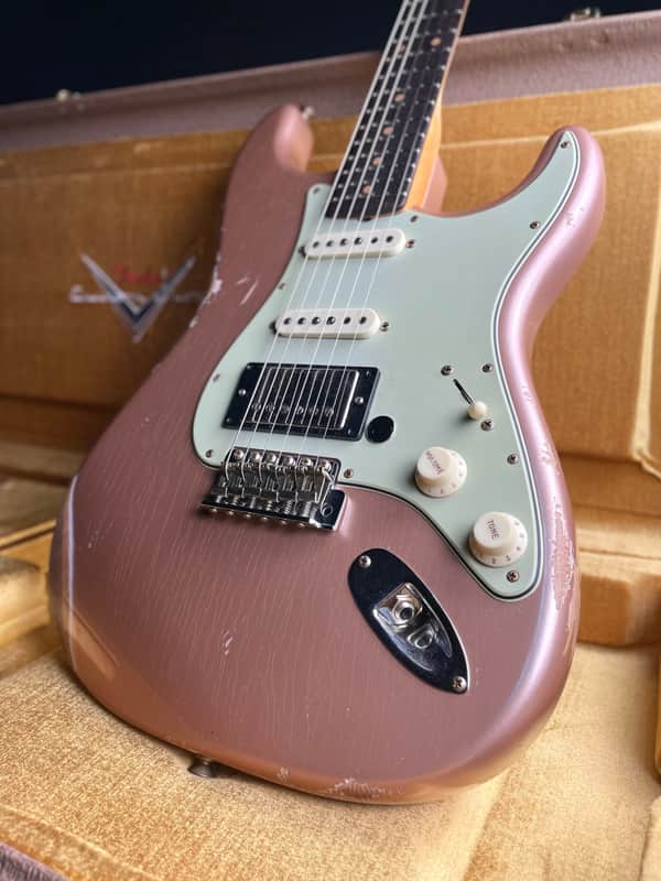 Fender Custom Shop LTD '59 Stratocaster HSS Relic - Shell Pink Metallic (2025) Bild 1