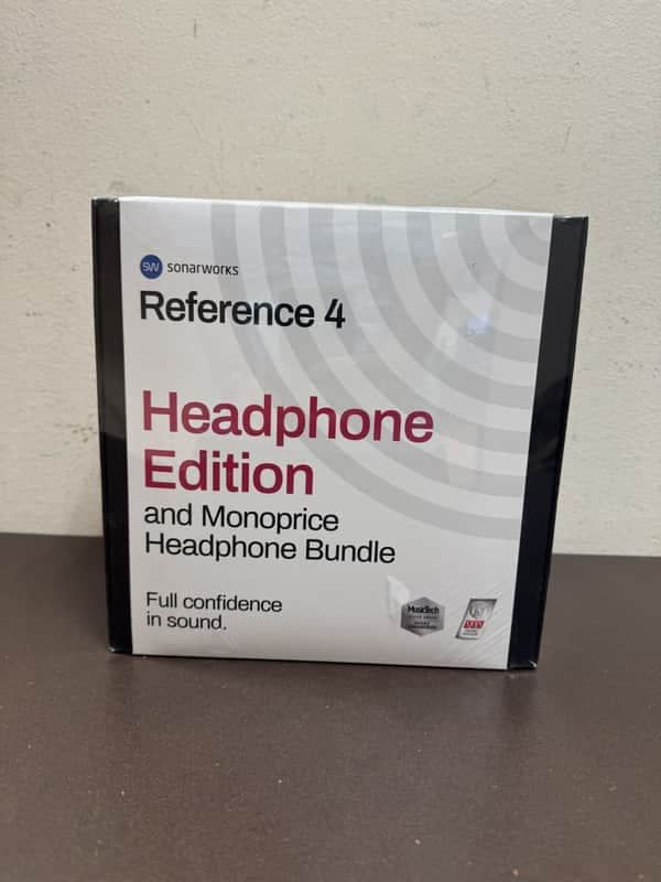 Sonarworks Reference 4 Headphone Edition with Monoprice Premium Hi-Fi DJ Headphones - Sealed image 1