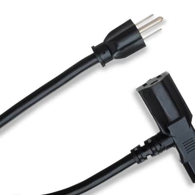 Immagine Hosa Power Cord, Piggyback IEC C13 To NEMA 5-15P - 1ft - 2