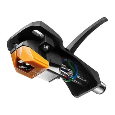 Audio-Technica AT-VM95EN/H Turntable Headshell/Cartridge Combo Kit Orange image 2