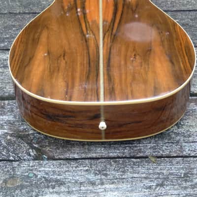 Vantage VR 200 12 fret parlor guitar 1980s Natural image 4