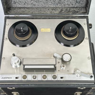 Ampex AG-350-2 Stereo Analog Tape Machine Transport w/ Original Case image 2