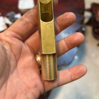 DG Cressent Tenor mouthpiece 1980s - Original plating image 16