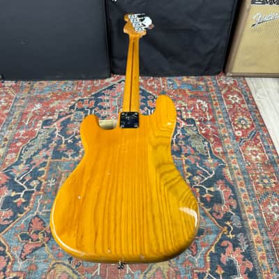 1978 Fender Precision Bass Natural Ash w/Hard Case image 9