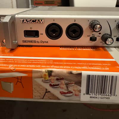 TASCAM Series 8P Dyna 8-Channel Microphone Preamp and Compressor 2019 - Present - Silver (7/11) image 4
