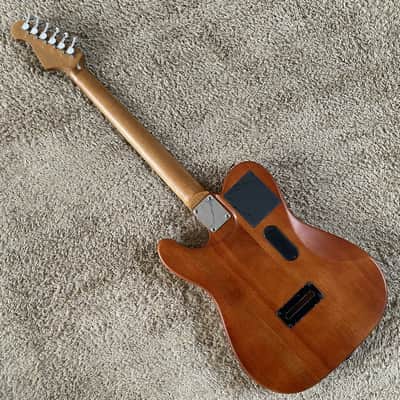 Customer Sunburst Electric Guitar, Spruce Top Mahogany Body, Roasted Maple Neck, 22 Frets Rosewood Fingerboard image 6