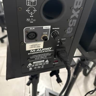 M-Audio BX5A Deluxe Active Studio Monitors (Pair) 2000s - Black image 2