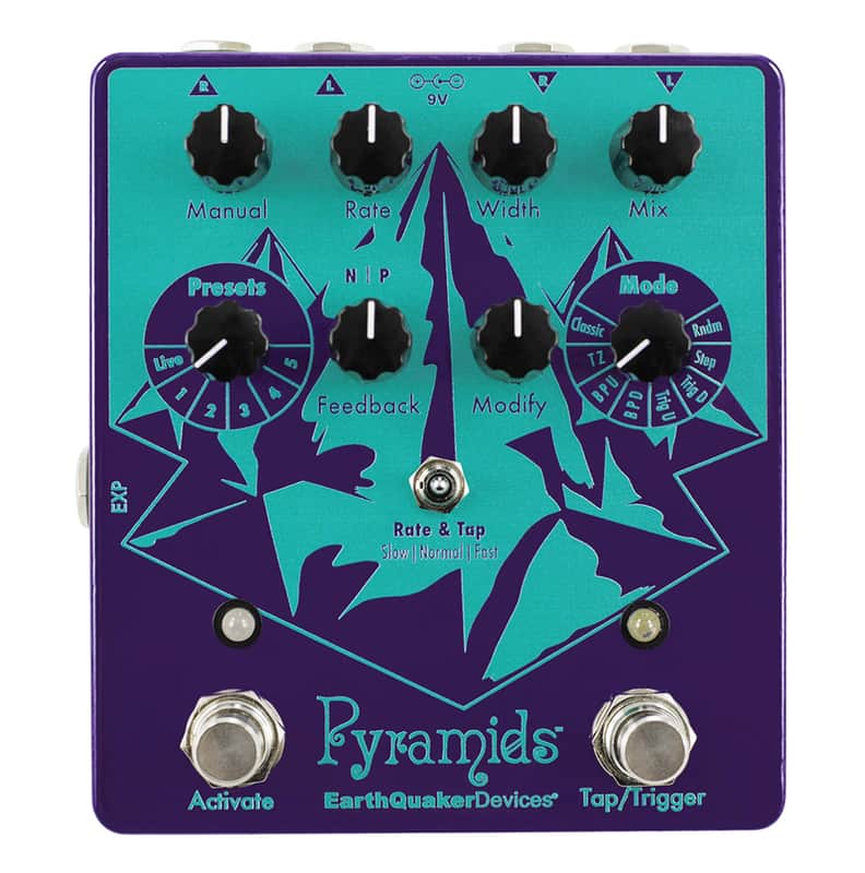 EarthQuaker Devices Pyramids Stereo Flanging Device - Free Shipping to the USA image 1