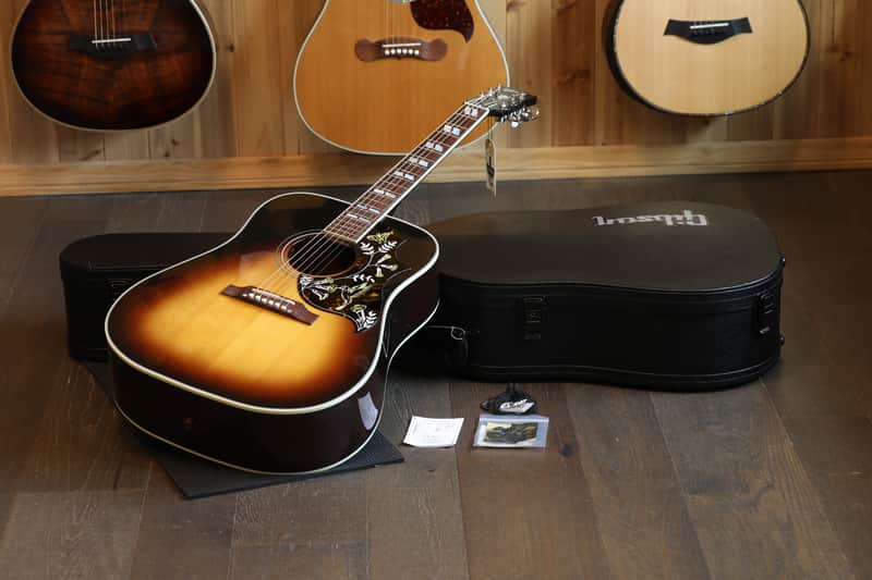 Unplayed! 2025 Gibson Hummingbird Standard Acoustic Guitar Vintage Sunburst + OHSC