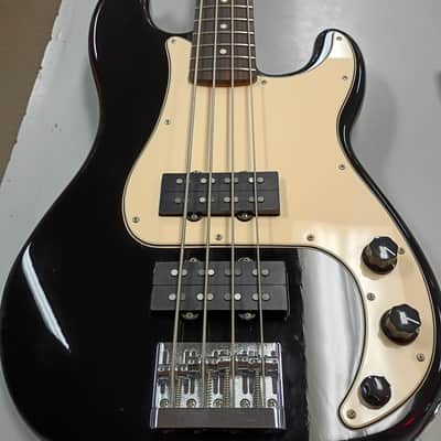 2012 Fender Blacktop Precision Bass - Black w/ Gig Bag & Extra Pickguard image 4