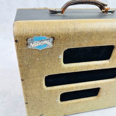 National Valco Chicago 51 1x10" Combo Amplifier 1954 - Tweed image 3