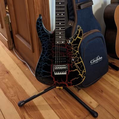 Charvel Fusion - Rainbow Crackle image 1