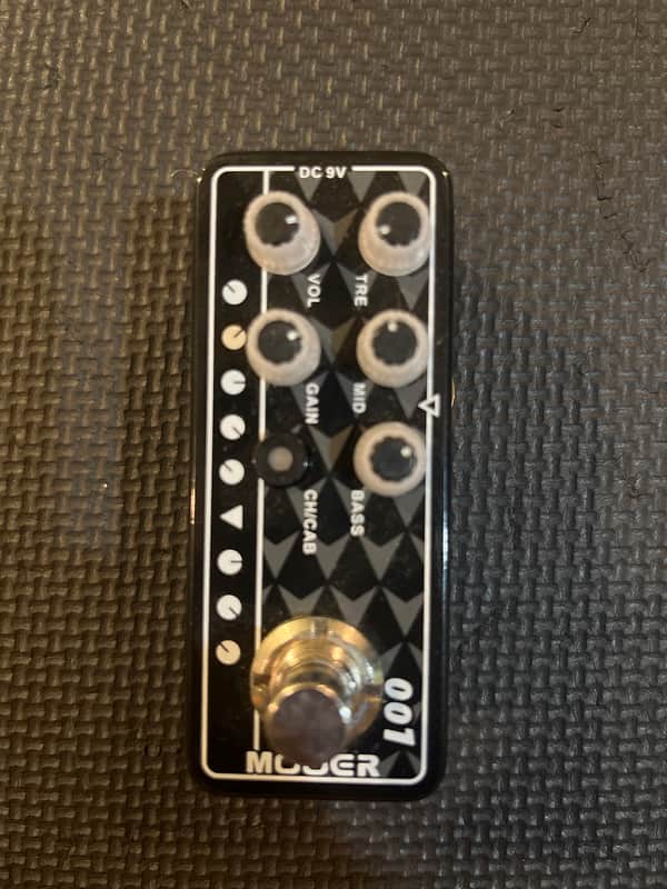 Mooer 001 Gas Station Micro Preamp 2010s - Black image 1