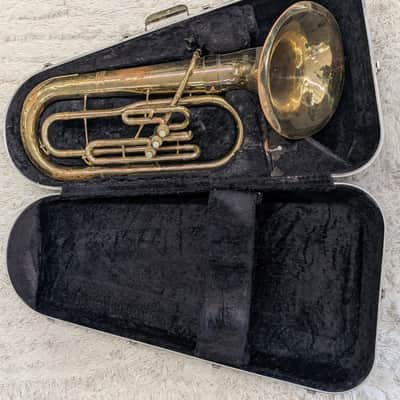 Reynolds Contempora vintage USA Made Baritone horn in case - appears functional image 3