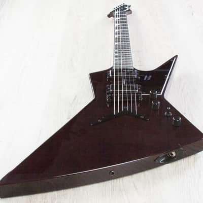 Dean Guitars Dave Mustaine USA Zero Korina Limited Electric Guitar Black with Hard Case image 8