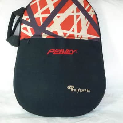 Rare Peavey EVH Wolfgang Red with Black and White Stripes Guitar Gig Bag image 3