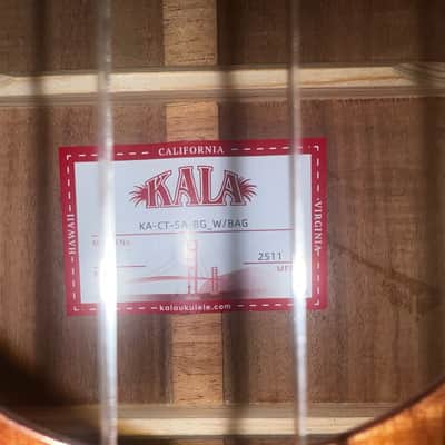 Kala Acacia Contour Baritone Ukulele - Gloss image 10