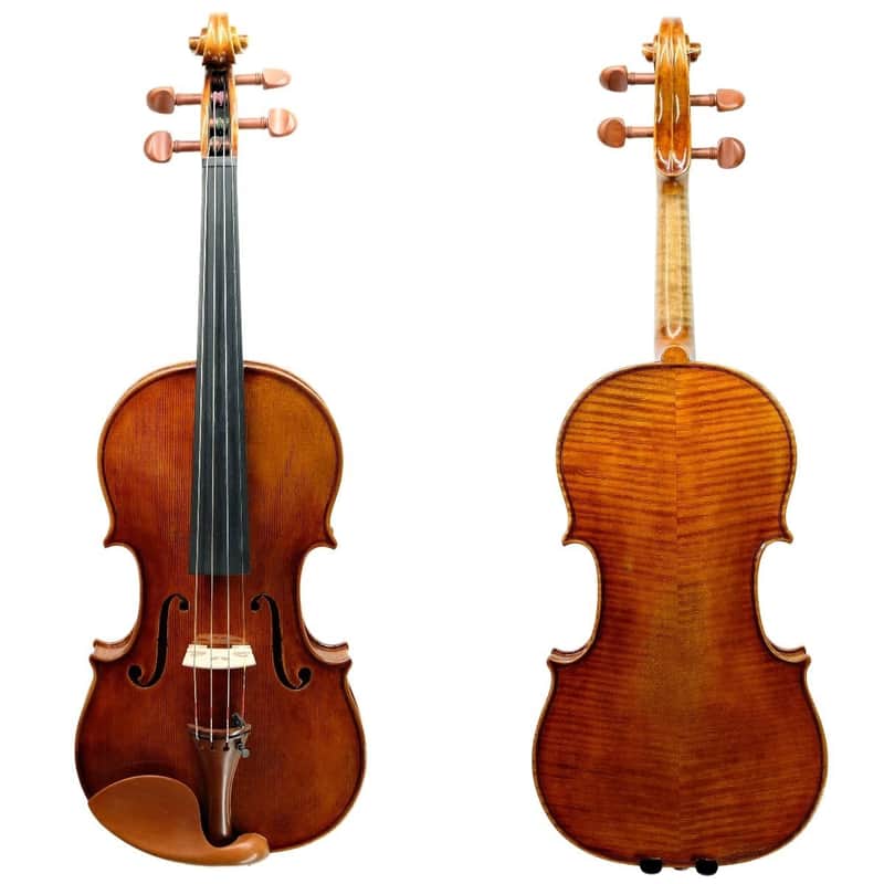Guarneri del Gesù 1743 “Il Cannone” Handmade 4/4 Italian Spruce & European Maple Outfit Violin image 1