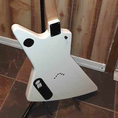 Dean Z X Explorer Metallic Pearl White 6 String Electric Guitar