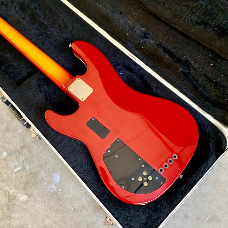 Valley Arts M Series Bass guitar c 1980's 1990 Cherry sunburst
