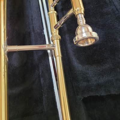 Yamaha Trombone- Model YSL354 - 2026 - Lacquered Brass - Beautiful! image 10