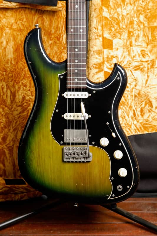 Novo Idris HSS Cat's Eye Burst Electric Guitar image 1