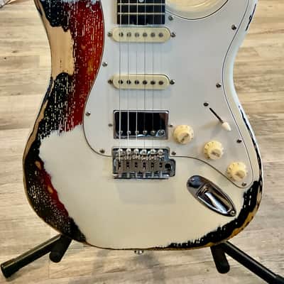 Fojil FSTR-60 Heavy Relic Electric Guitar w/ Gig Bag image 2