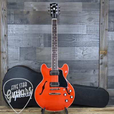 Gibson ES-339 - Cherry with Hard Shell Case image 13