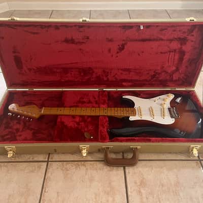 Fender Vintera '50s Stratocaster Modified with Maple Fretboard 2019 - Present 2-Color Sunburst image 1
