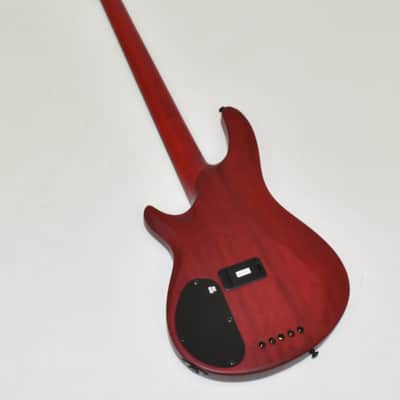 Schecter C-5 GT Bass Satin Trans Red B-Stock 0711 image 6