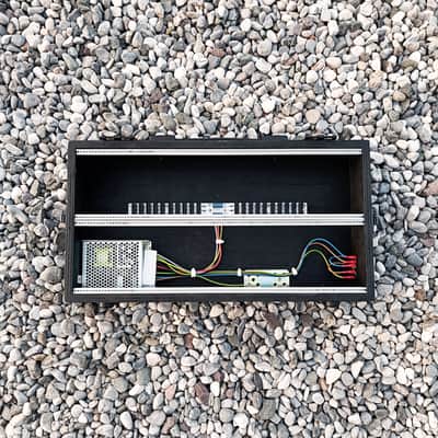 6U Eurorack Case Powered, 84 o 104 hp, modular synthesizer image 2