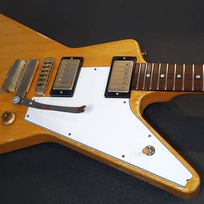 Gibson Allen Collins Korina Explorer, 1 of 38, Murphy Aged, Lynyrd Skynyrd w/OHSC & Case Candy image 12