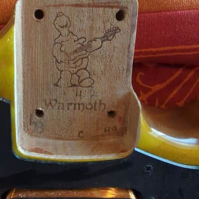 Warmoth Stratocaster 2018 Yellow image 2