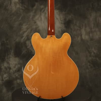 RARE original 1961 Gibson ES-355 TDN Natural/BLONDE image 17
