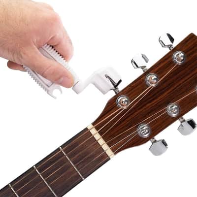 D'Addario White Pro-Winder - String Winder, Cutter, & Pin Puller - DP0002W image 6