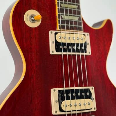 Gibson Custom Shop Les Paul Classic Mahogany, Translucent Red, w/case image 4