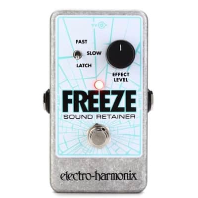 Electro-Harmonix Freeze Nano Sound Retainer Sustain Pedal 2010 - Present - Blue / Gray image 1