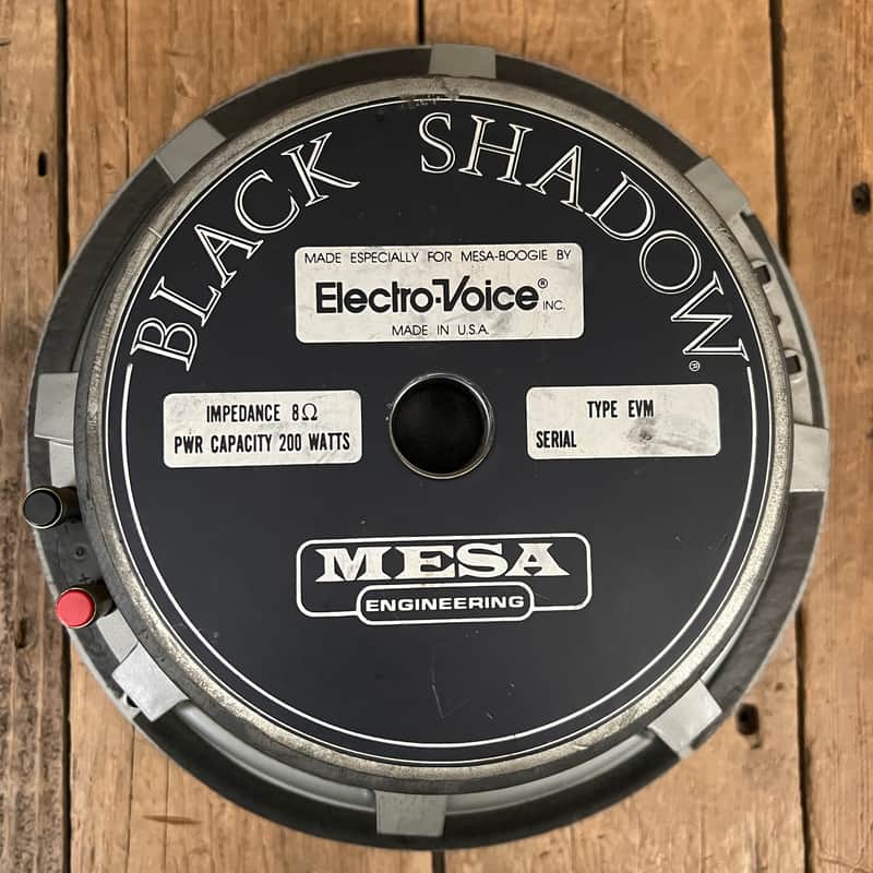 Electro-Voice Black Shadow 8 ohm 200w EVM12L - Black | Reverb Canada