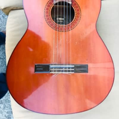 Yamaha G-65a 1973 amber - Made in Taiwan image 2