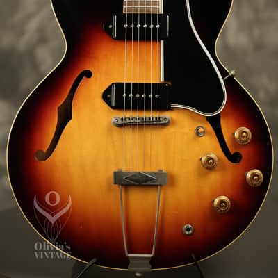 1960 Gibson ES-330 TD Sunburst CLEAN w/original Brown hardshell case image 1