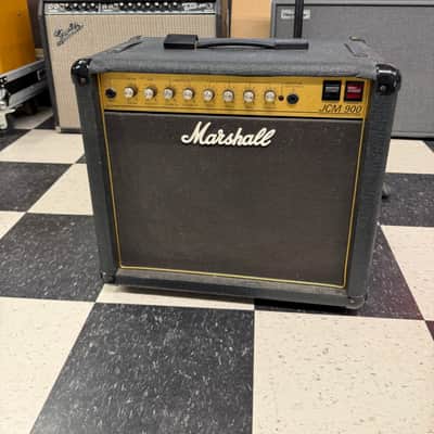 Marshall JCM 900 Model 2501 Hi Gain Master Volume MkIII 1x12 Combo 1990s - Black image 3