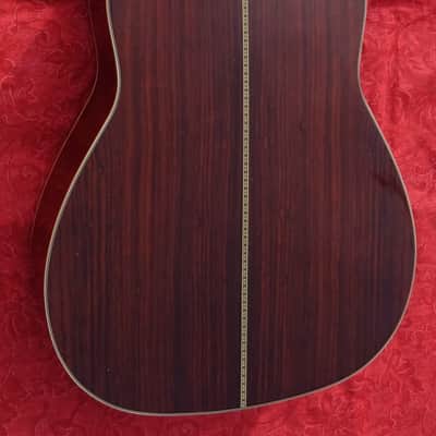 Yamaha FG-345 FG345 Excellent Conditions with low action and excellent sound 1980 Natural image 8