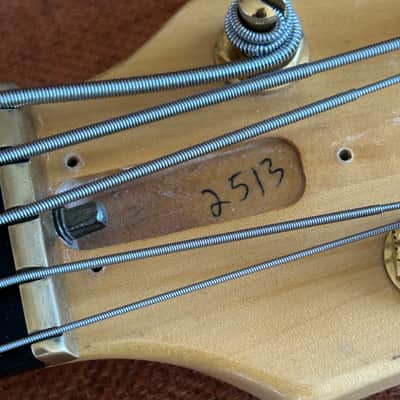 1990 Pedulla USA Custom MVP-5 5-String Electric Bass Guitar w/ Gig Bag image 12