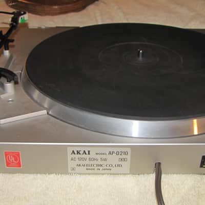 Akai AP D210 Direct Drive Turntable 1982 Ash Gray image 11