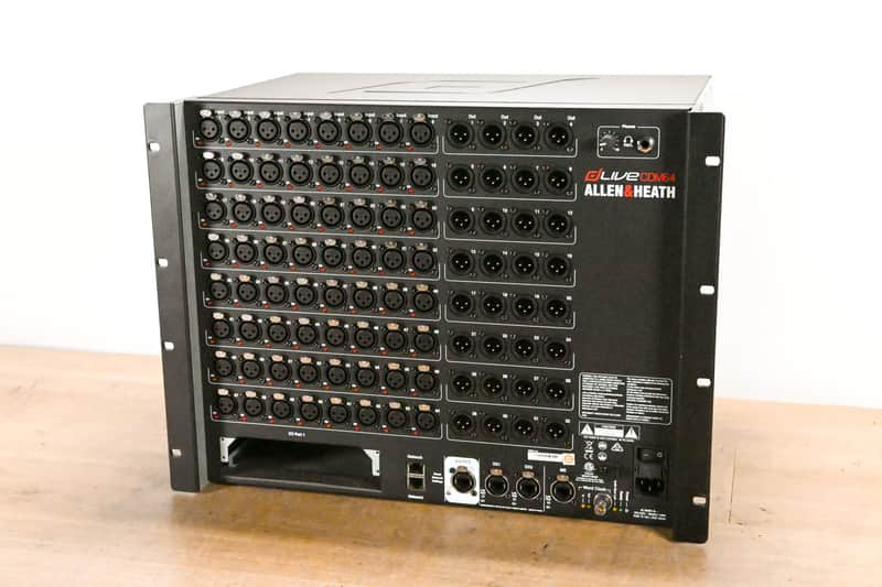 Allen & Heath dLive CDM64 MixRack 64-in/32-out Digital Stage Box CG0122E image 1