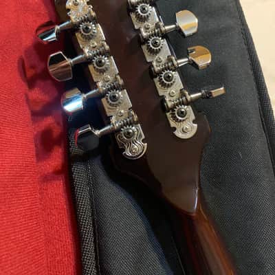 Oscar Schmidt Washburn OM-10 Mandolin and Superior Case Gigbag 2000s - Sunburst image 16