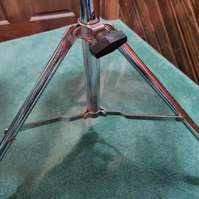 Ludwig Vistalite 6" & 8" Concert Toms with Stand 1970's - Red Acrylic image 4