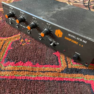 Europsonic ECH-802 bucket brigade analog delay 1989 Matsushita logo MN3005 image 4